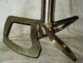 Type 18: mixing blade, butterfly blade, high viscosity, thick material, heavy material