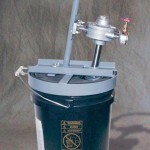 portable pail mixer