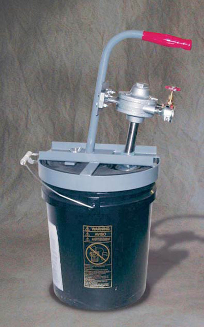portable pail mixer