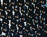 Black Deco Beads, Translucent