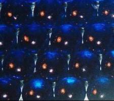Blue Deco Beads, Translucent