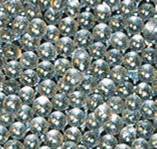 Silver Deco Beads, Translucent
