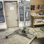 Stainless Steel Stand with Angle Mount Mixer