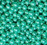 Teal Deco Beads, Metallic